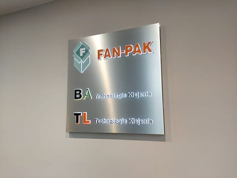 tablica reklamowa metal scaled